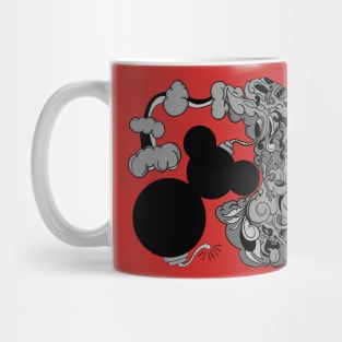 bomb doodle art Mug